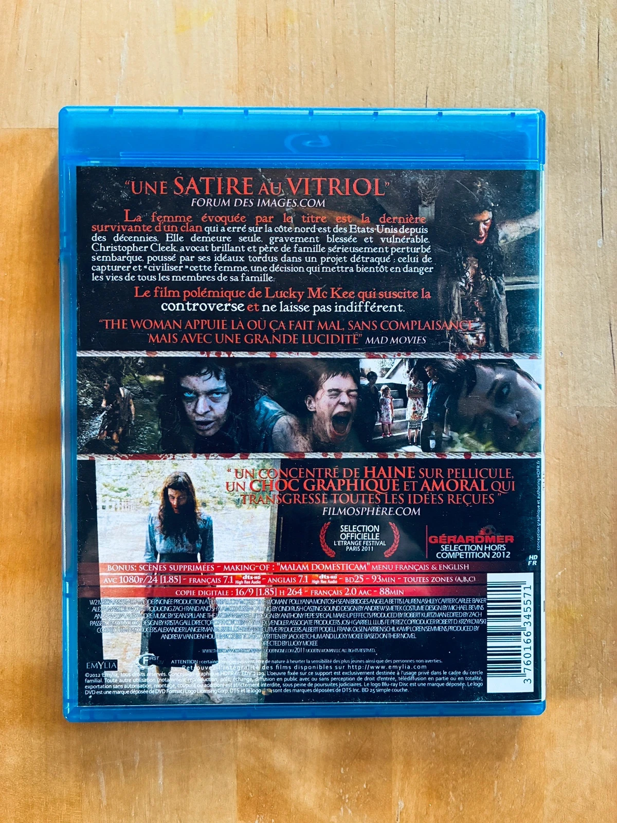 Blu-ray La Mujer de Lucky McKee. – photo 3
